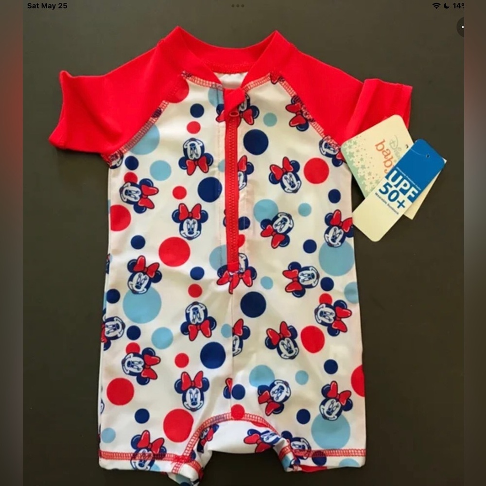 Disney baby swimsuit 6-9Months